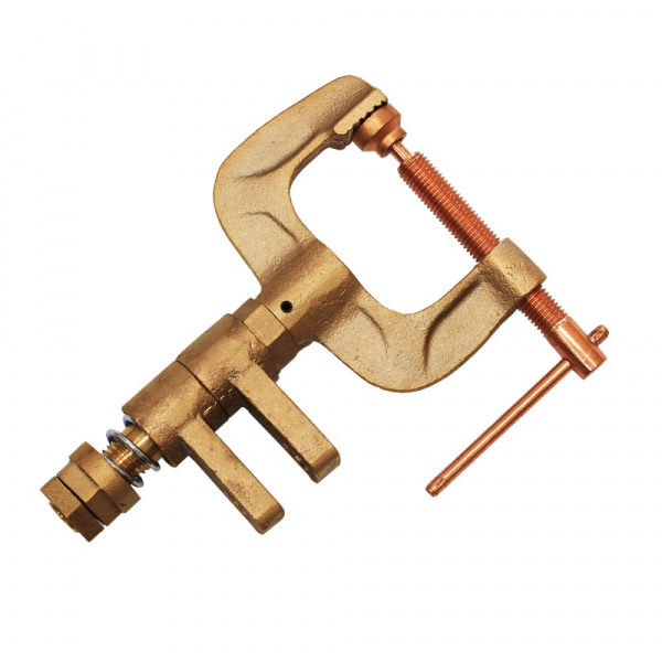 Поворотная клемма заземления Keean Earth Clamp 1000A струбцинного типа
